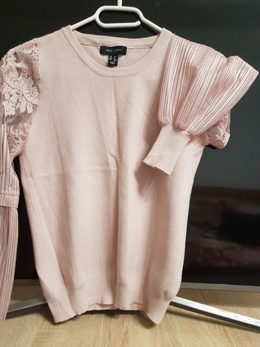 Sweter New Look rozmiar S/36 pudrowy róż