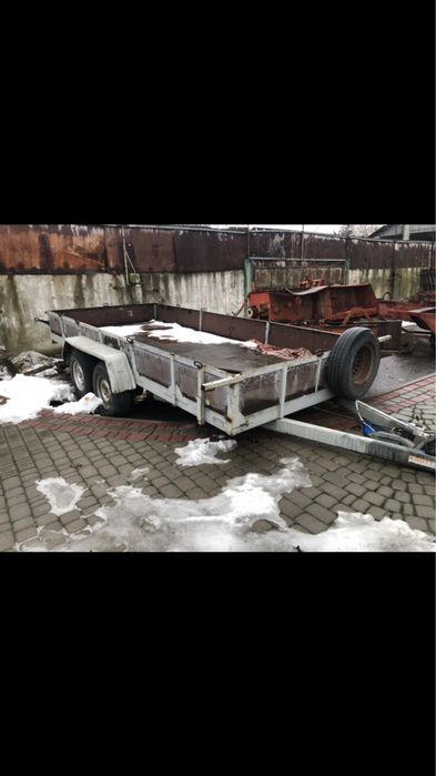 Прицеп Роу з Гноєрозкидач Причіп