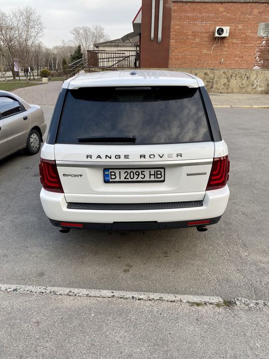 Бампер задний land rover rang rover sport