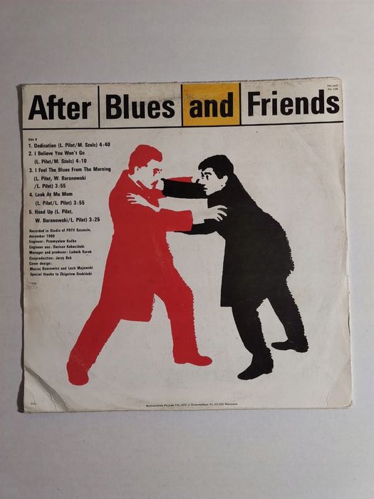 After Blues – After Blues And Friends. 1989, Poljazz. LP VG+