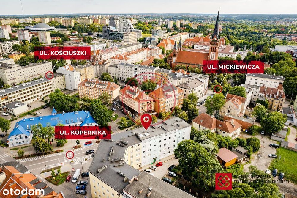 2 pokojowe mieszkanie Olsztyn Kopernika
