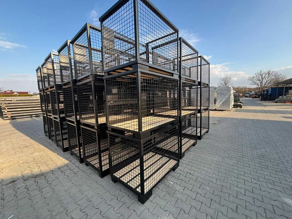Nowe kosze osiatkowane  Gitterbox kosz metalowy