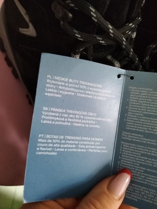 Nowe buty trekkingowe 44
