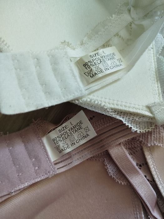 Biustonosze nowe 2 szt  L