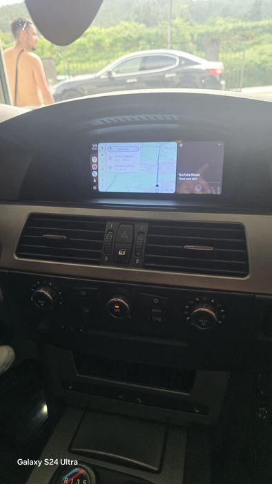 Rádio Android 14 com GPS BMW E60 E61 E62 E63 E90 E91 E92 E93 (Novo)