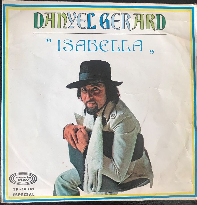 Vinyl single record - Danyel Gerard - "Isabella"