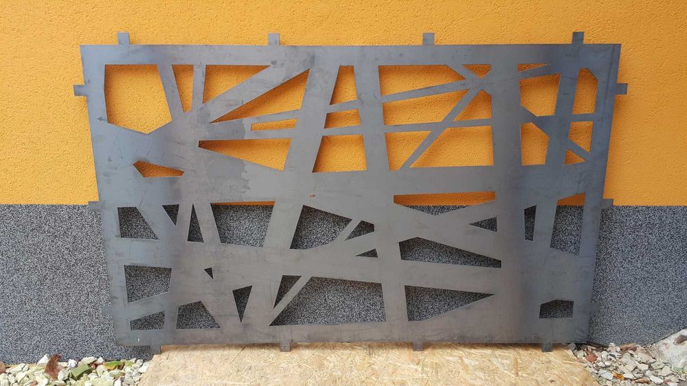 Blacha ozdobna ażurowa CNC blacha 2 MM NOWOŚĆ bramy balustrad ogrodzeń