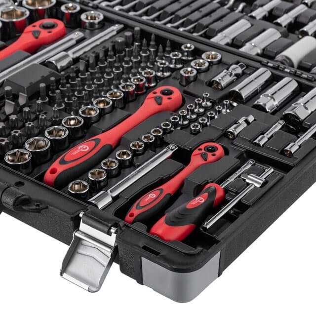 Професійний набір інструментів, 176 ед. INTERTOOL ET-7176. Новий.