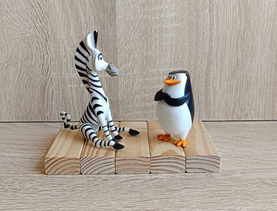 Vintage zestaw figurek *Madagaskar*. DWA 2008-14