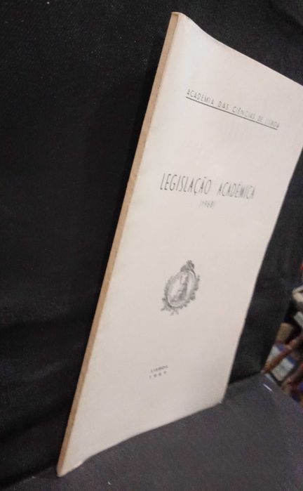 Legislação Académica (1968) "Academia das Ciências de Lisboa"