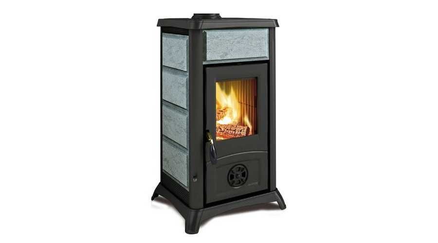 La Nordica Gemma Petra - piec z fajerką na drewno 6 kW