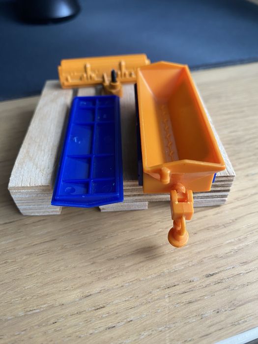 Zestaw do konwersji na pługopiaskarkę H0 1:87 (z SIKU 1898)