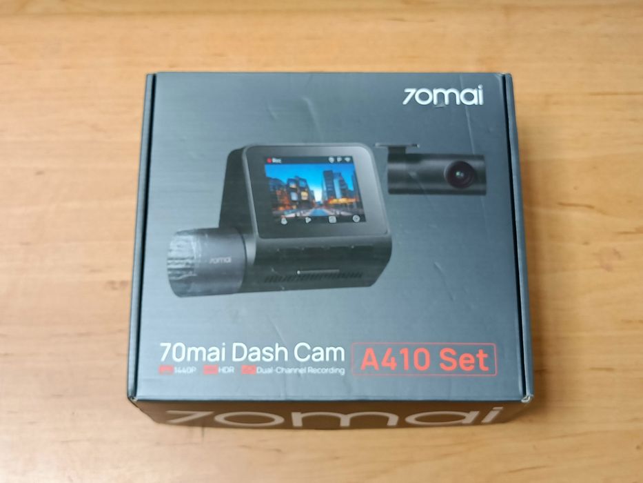 !NOWY! Wideorejestrator 70mai A410 Set +kamera tył