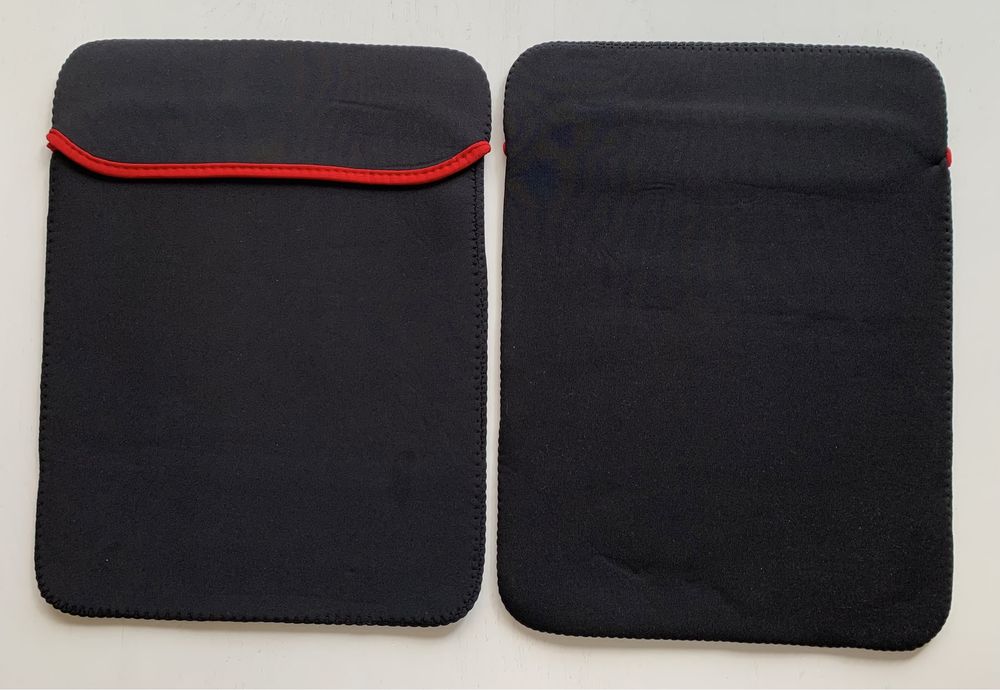 Чехол ноутбука 14", планшета Chroma Sleeve Black/Red карман неопрен