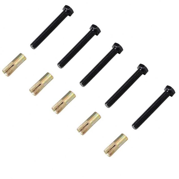 Kit de acessórios para porta de correr deslizante rústico