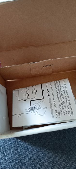 Pistola de Pintura com acionamento pneumático