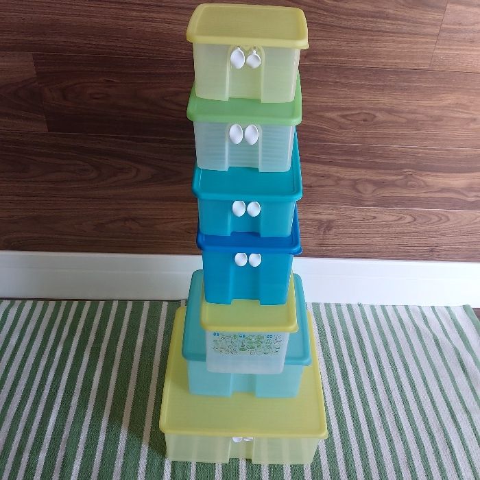 Caixa refrigeração com respirador Tupperware_vários tamanhos