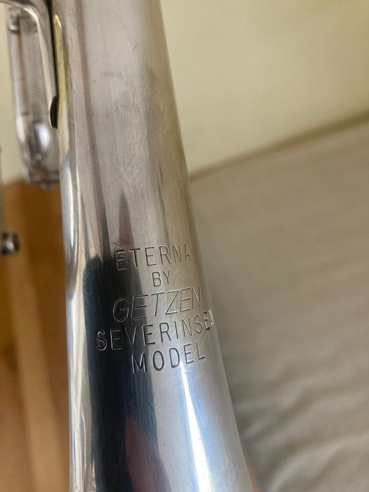 Trabka b getzen eterna severinsen posrebrzana medium large bore