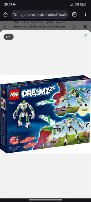 Lego 71454 DreamZzz Novo