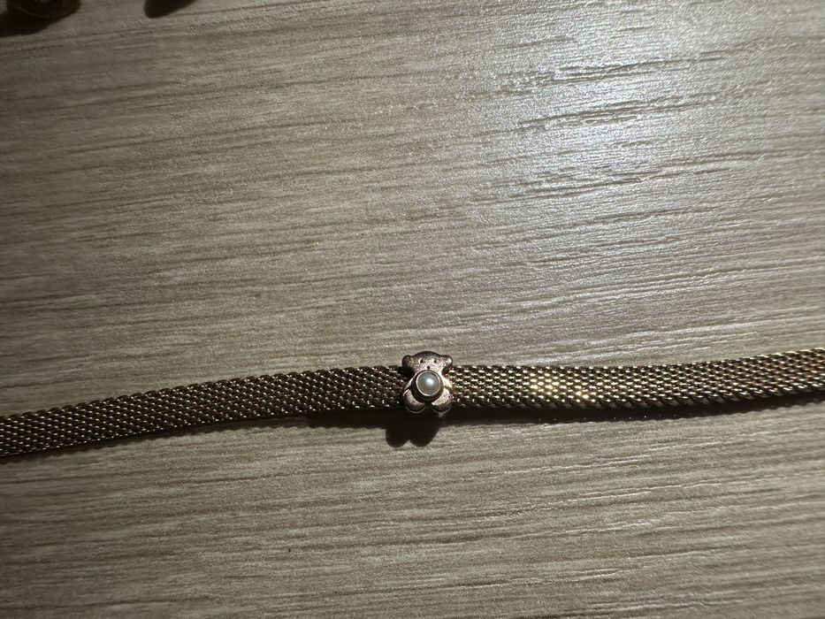 Zestaw biżuterii Tous pozłacane - 2 bransoletki, 2 pary kolczyków