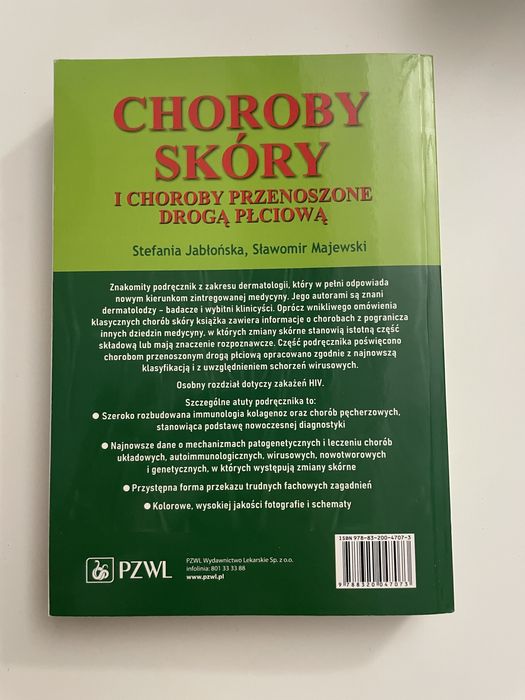 Choroby skóry i choroby przenoszone droga płciową Jabłonska
