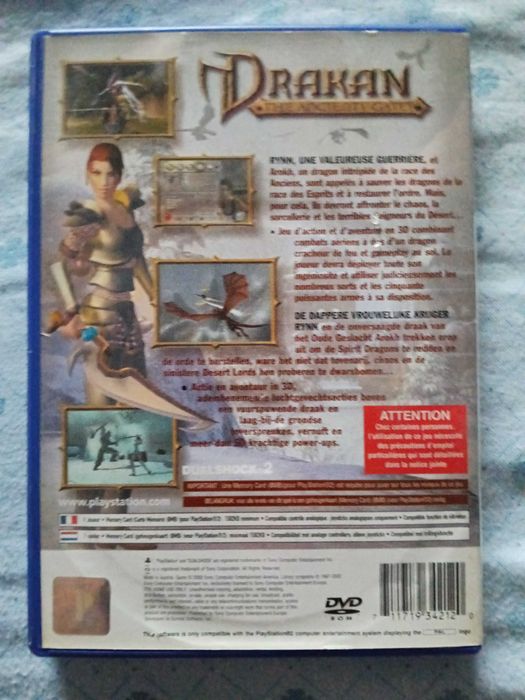 Jogo Ps2 "Drakan: The Ancients Gate" (Raridade)