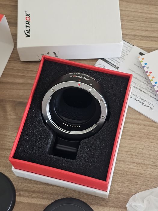 Adaptador Viltrox EF-EOS M Autofocus (Novo - nunca usado)