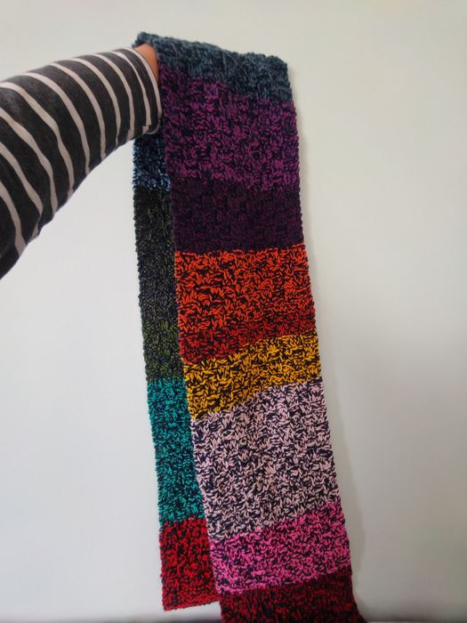 Szalik kolorowy idealny