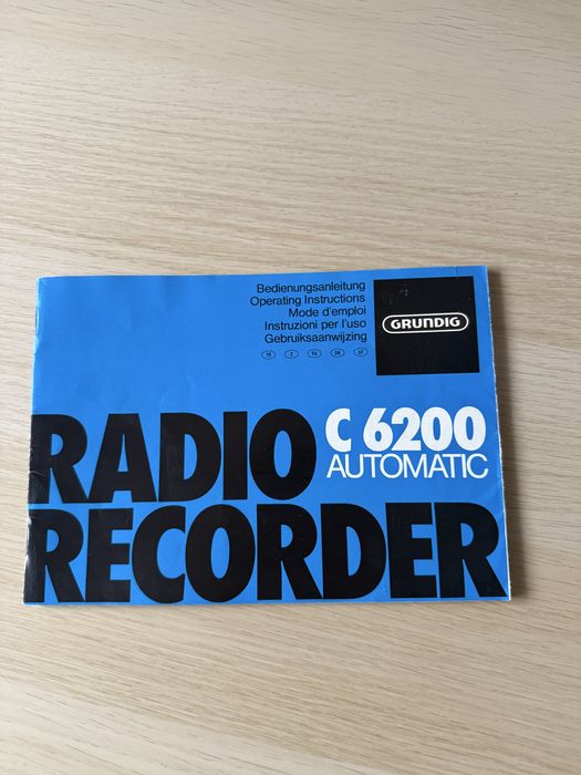 Grundig C6200 automatic instrukcja serwis