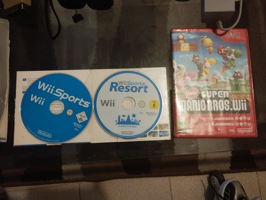 Discos de jogos Wii