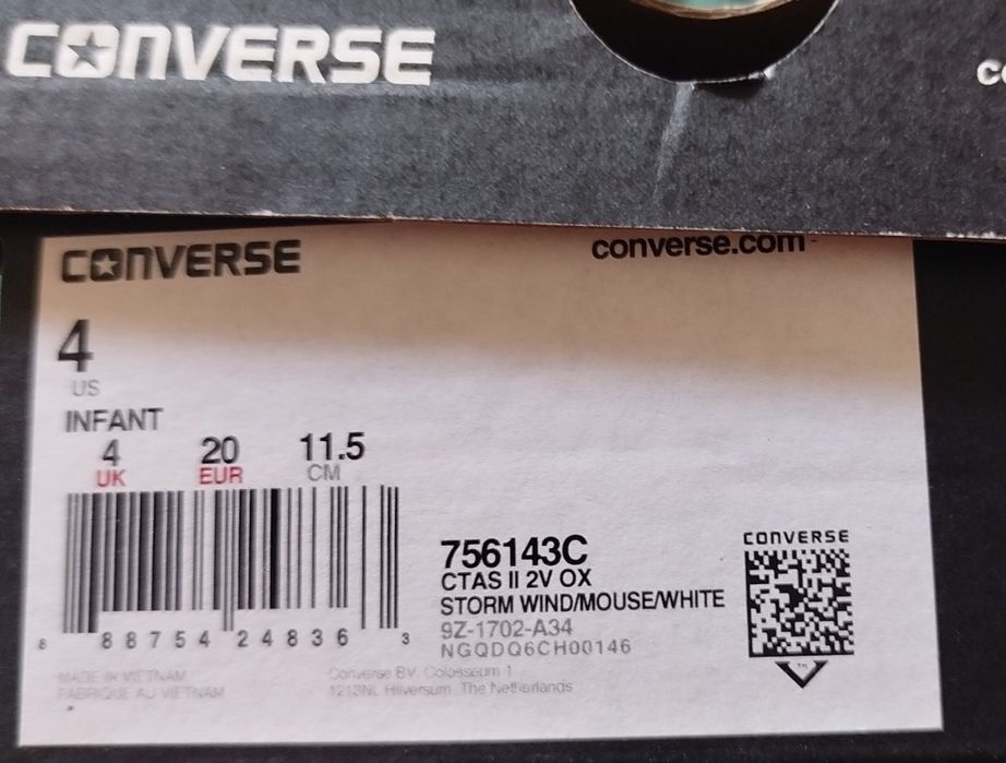 Converse Chuck Taylor All Star 2V Ox Kids