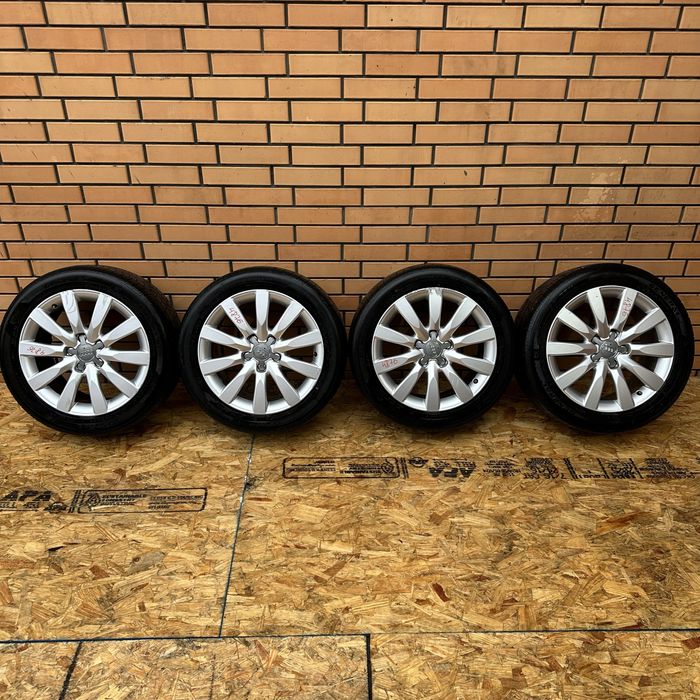Диски Audi A4B8 R17 et47  комплект з резиною Ауди а4б8 титани, колеса