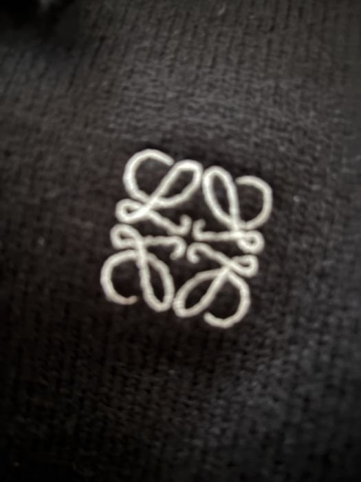 Sweter męski czarny Loewe