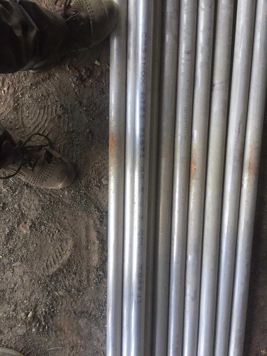 Труба нержавіюча матова б\у