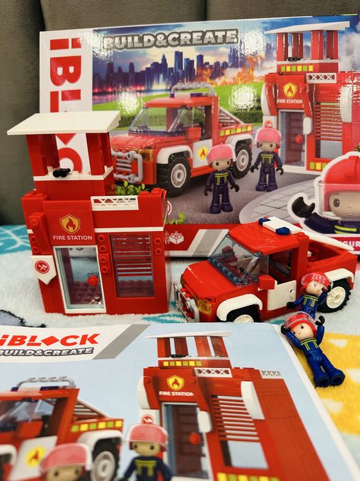 Конструктор Kids hits IBLOCK Пожежна машина