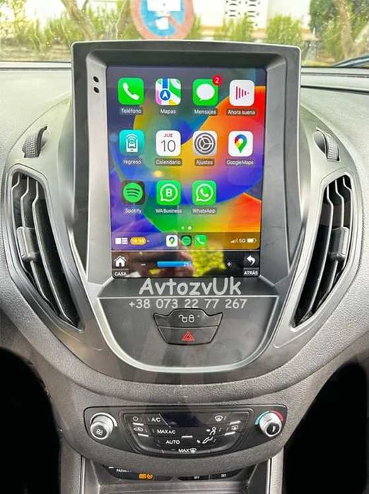 Магнитола TRANSIT Ford CUSTOM KUGA C-Max Connect TOURNEO B-Max Android