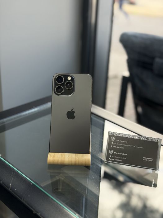 iPhone 15 Pro Max 256GB Black Titanium eSIM
