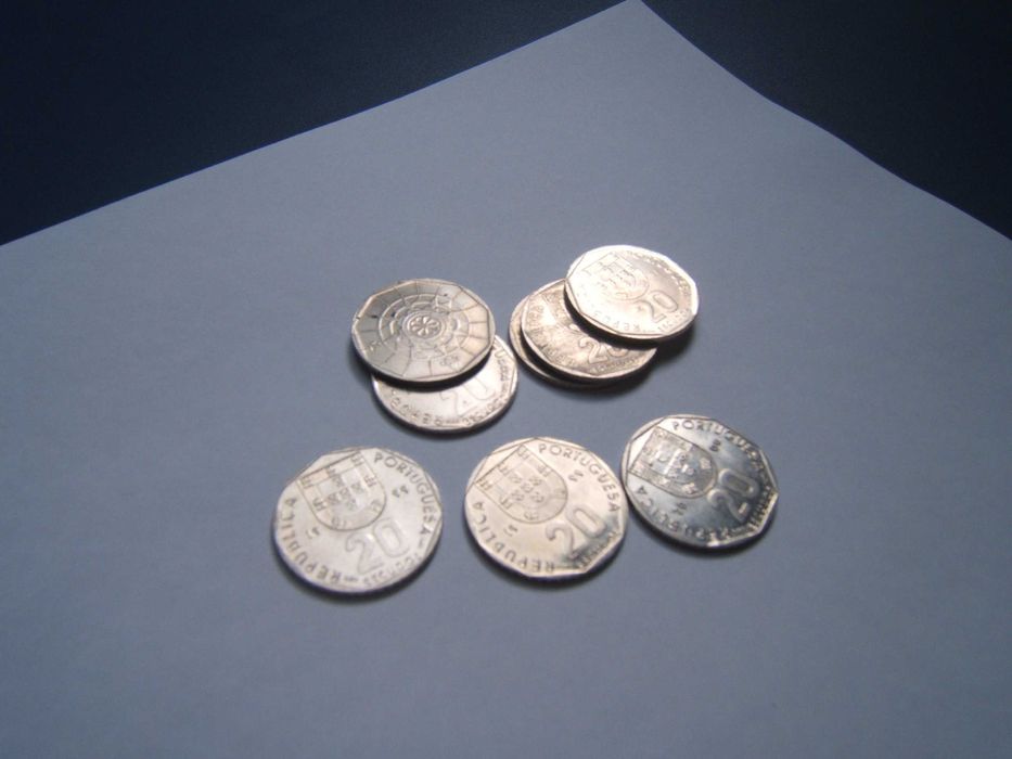 Moedas de 20 Escudos, Cupro-Níquel 1987