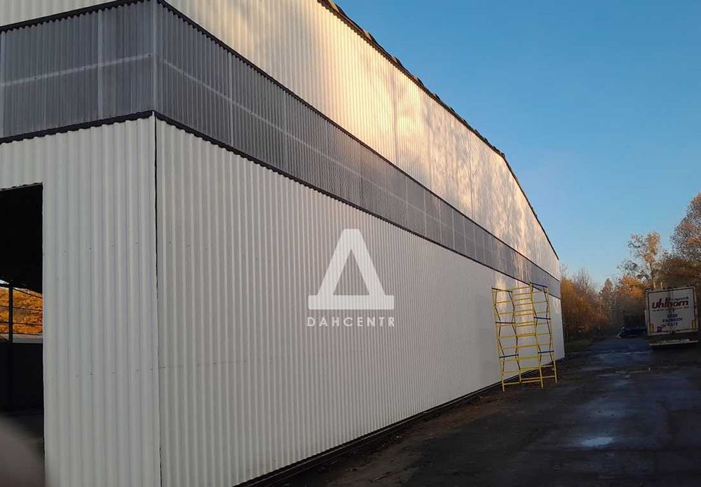 Ангар холодний 20х42х5, будівництво під замовл., навіс, кінний манеж.