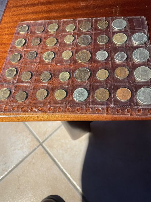 Varias moedas antigas