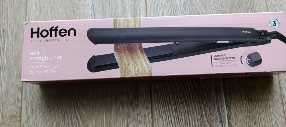Nowa prostownica do włosów Hoffen