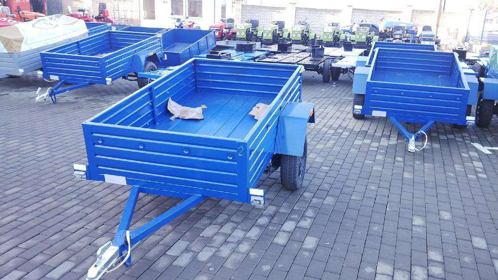 Причіп автомобільний КАМА-500 «Случ»метал 2мм Україна