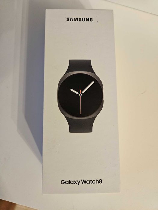 Samsung watch 8 44mm grafitowy LTE stan idealny