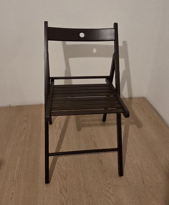 Ikea, krzesło składane Frösvi, brązowy