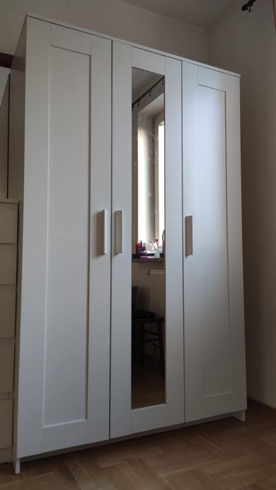 IKEA BRIMNES Szafa/3 drzwi 117x190 cm