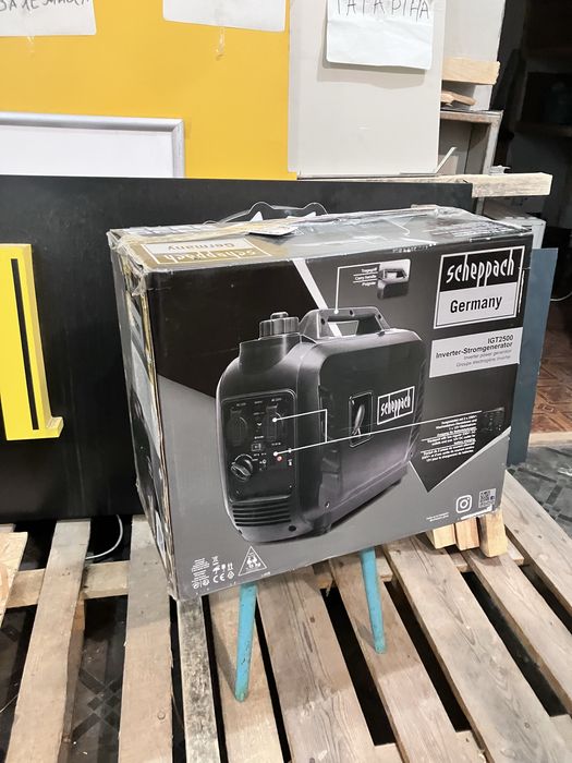 Генератор інверторний scheppach 2500