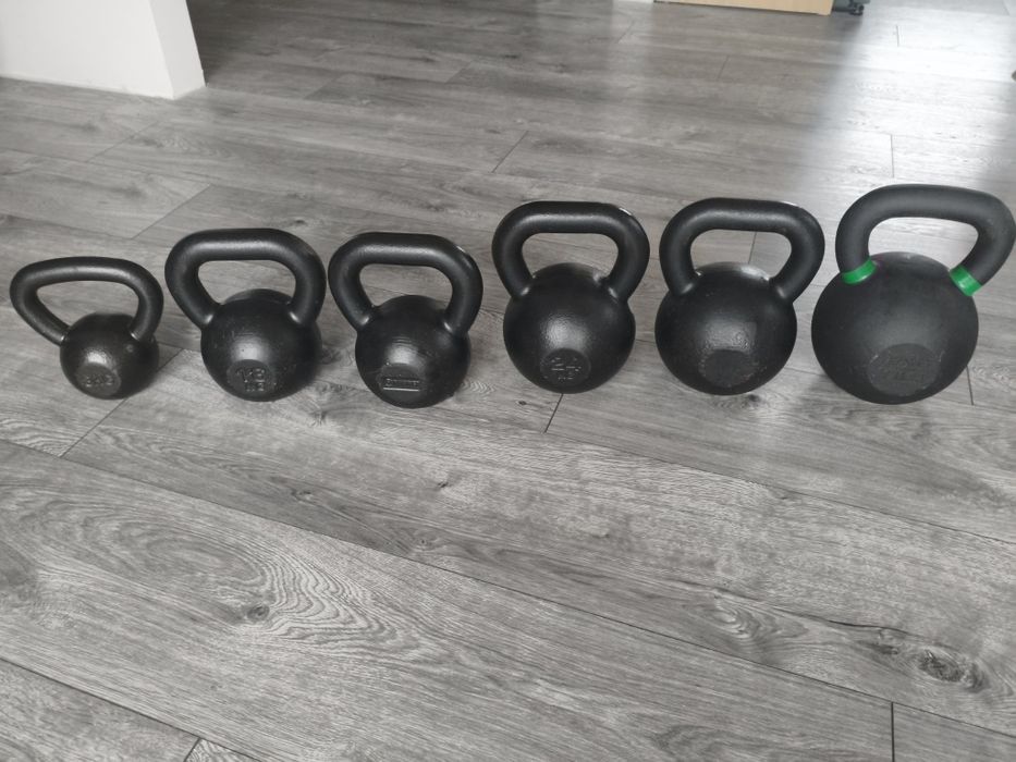 Zeliwne kettlebell