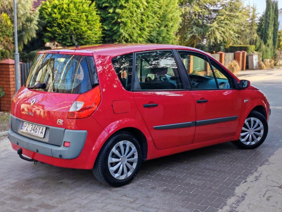 Renault Scenic II LIFT 1.9 DCI 2007r - Ekonomiczny Van - STAN Bdb -Hak
