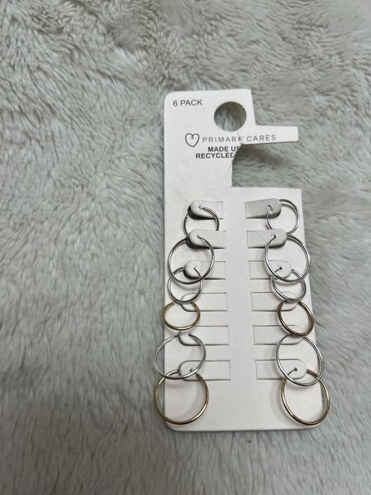 Zestaw 6 par kolczyków Primark