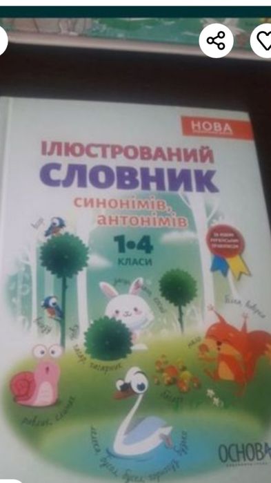 Словник синонімів та антонімів